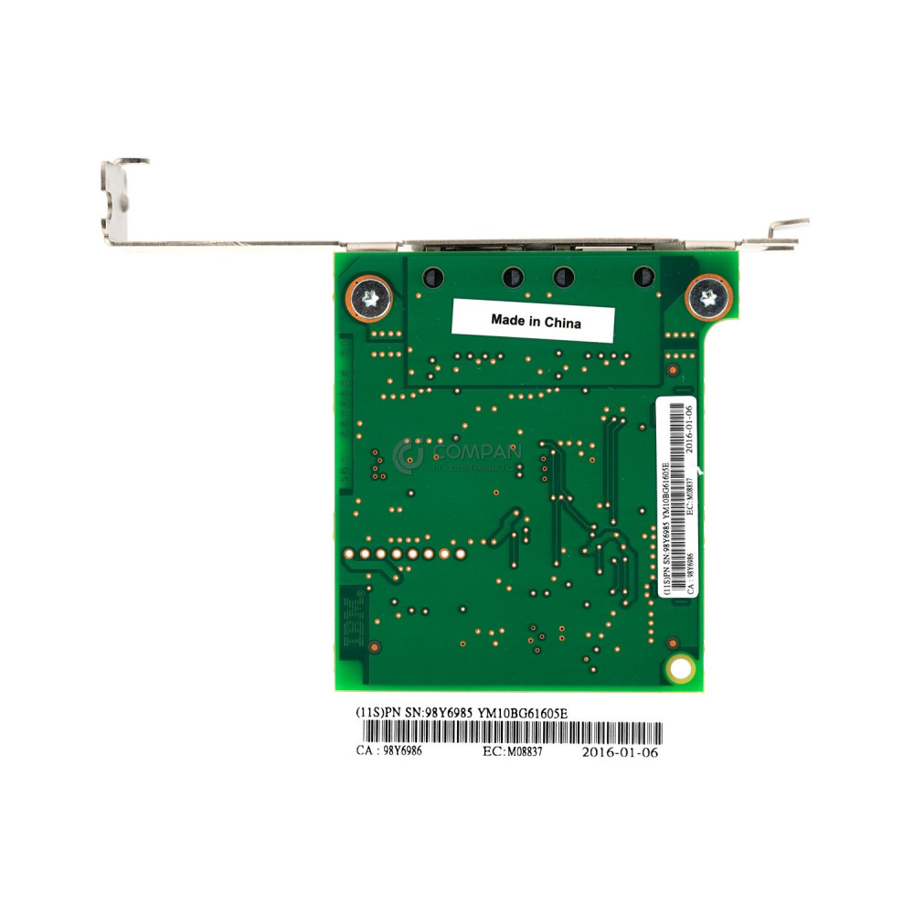 98Y6986 IBM DUAL PORT RJ45 ADAPTER FOR IBM PSERIES POWER8
